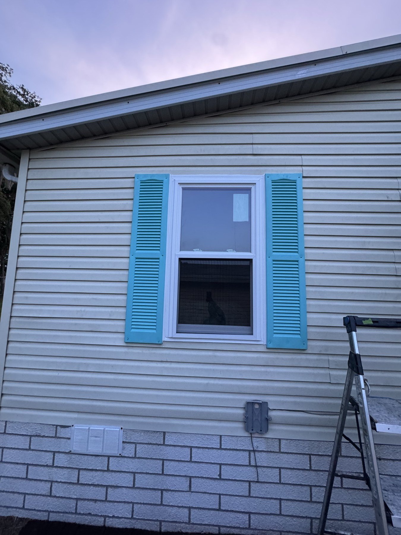 Florida home with new impact windows